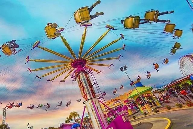 拍摄游乐场的四种创意技法